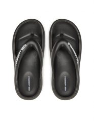 KARL LAGERFELD Japonki Skoona II KL85025 Czarny. Czarne japonki KARL LAGERFELD, bez wzorów, z tworzywa sztucznego. Za 249.99 zł.