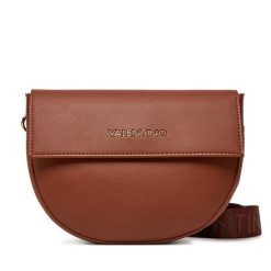 Torebka Valentino. Brązowe listonoszki Valentino, bez wzorów, bez dodatków. Za 279.99 zł.