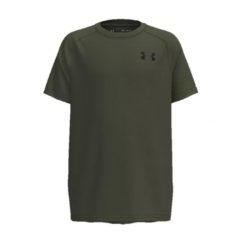 Szkolenia dla dzieci top Under Armour Tech™ 2.0. Czarne topy Under Armour, bez wzorów, sportowe, bez kołnierzyka, bez ramiączek. Za 158.00 zł.