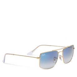 Okulary przeciwsłoneczne Ray-Ban. Żółte okulary przeciwsłoneczne Ray-Ban, bez wzorów, złote. Za 729.99 zł.