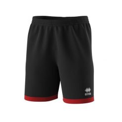 Krótkie Spodenki Errea Barney Ad Dorośli. Czarne szorty sportowe ERREA, bez wzorów, z materiału, na fitness i siłownię. Za 139.50 zł.