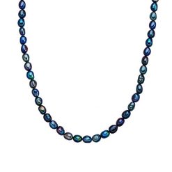 Valero Pearls Naszyjnik z pereł srebro wysokiej próby Perła hodowlana słodkowodna żółte złoto Naszyjniki 1 ct Damski. Żółte naszyjniki Valero Pearls, z materiału, z perłą, pozłacane. Za 419.99 zł.