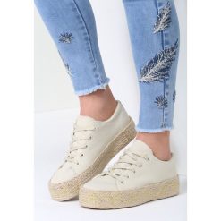 Beżowe Espadryle Hanging Basket. Espadryle marki Born2be. Za 89.99 zł.
