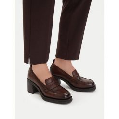 Mokasyny G-Star. Brązowe mokasyny G-Star, bez wzorów. Za 239.99 zł.