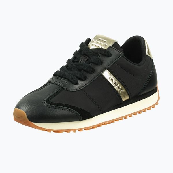 Buty damskie GANT Beja. Czarne buty treningowe Gant, na lato, bez wzorów, z gumy, bez zapięcia, trekkingowe. Za 419.99 zł.