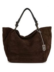 Lucca Baldi Skórzany shopper bag "Gimignano" w kolorze brązowym - 45 x 50 x 20 cm rozmiar: onesize. Brązowe shopper bag Lucca Baldi, bez wzorów, z materiału, przez ramię, bez dodatków. Za 343.41 zł.