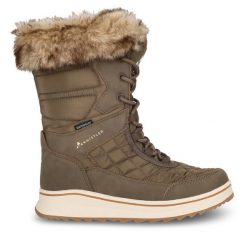 Śniegowce Whistler. Brązowe śniegowce WHISTLER, bez wzorów, bez zapięcia. Za 459.99 zł.