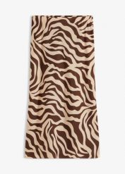 Spódnica midi z lejącej satyny. Brązowe spódnice bonprix, bez wzorów, z satyny, eleganckie, midi. Za 79.99 zł.