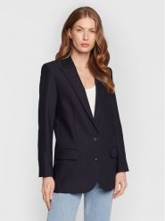 Zadig&Voltaire Marynarka Viva Strass Love Now WWBL00014 Granatowy Regular Fit. Niebieskie marynarki i żakiety Zadig&Voltaire, bez wzorów, z syntetyku, bez ramiączek. Za 969.99 zł.