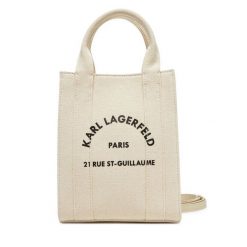 Torebka KARL LAGERFELD. Brązowe torebki klasyczne KARL LAGERFELD, bez wzorów, klasyczne, bez dodatków. Za 279.99 zł.