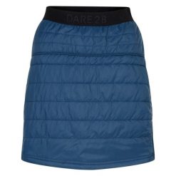 Spódnica Damska Pikowana Deter. Niebieskie spódnice Dare 2b, bez wzorów. Za 85.99 zł.