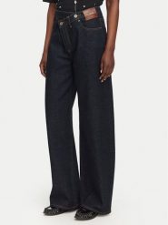 Liu Jo Jeansy UF6160 D4854 Granatowy Straight Fit. Niebieskie jeansy Liu Jo, bez wzorów, z bawełny. Za 729.99 zł.
