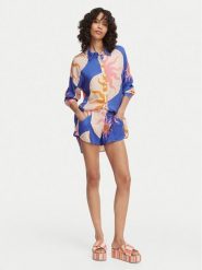 Maaji Koszula Dreambound PT2321CLS012 Niebieski Relaxed Fit. Niebieskie koszule Maaji, l, bez wzorów, z wiskozy, bez kołnierzyka, bez ramiączek. Za 429.99 zł.