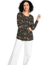 WITT WEIDEN Bluzka w kolorze czarnym rozmiar: 46. Czarne bluzki WITT WEIDEN, bez wzorów, bez kołnierzyka, bez ramiączek. Za 26.99 zł.