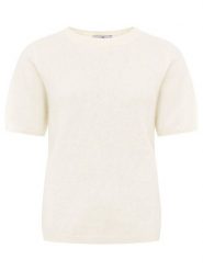 Zwillingsherz Kaszmirowy sweter w kolorze kremowym rozmiar: M. Brązowe swetry Zwillingsherz, m, bez wzorów, z kaszmiru, bez ramiączek. Za 404.99 zł.