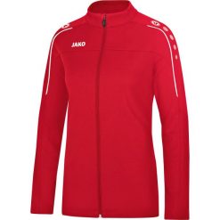 Kurtka Jako femme de loisir Classico. Czerwone kurtki JAKO, bez wzorów, sportowe, bez kaptura. Za 326.00 zł.