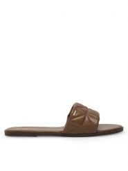 MEXX Klapki WYL021123-02 Brązowy. Brązowe klapki Mexx, bez wzorów, z syntetyku, bez obcasa, bez zapięcia. Za 99.99 zł.