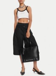 Juicy Couture Torebka CEO-BEJXT8840WVP. Czarny. Czarne torebki klasyczne Juicy Couture, bez wzorów, ze skóry, bez dodatków. Za 369.99 zł.