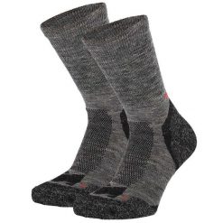 Skarpety turystyczne dla dorosłych Xtreme Wełna Merino 2-pak. Szare skarpetki XTREME SOCKSWEAR, bez wzorów, z wełny. Za 134.50 zł.