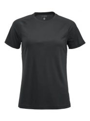 Clique Premium Active-T Women Koszulka funkcjonalna oddychająca. Czarne t-shirty sportowe CLIQUE, m, bez wzorów, bez ramiączek, na fitness i siłownię. Za 123.98 zł.