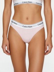 Calvin Klein Underwear Figi brazylijskie LV00QF8522 Różowy. Czerwone figi Calvin Klein Underwear, bez wzorów, z bawełny. Za 99.99 zł.