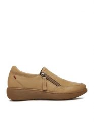 Go Soft Półbuty CEO-WI16-SAMSON2-01 Beżowy. Brązowe półbuty wsuwane GO SOFT, bez wzorów, ze skóry, bez obcasa. Za 229.99 zł.