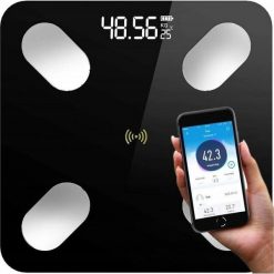 Waga łazienkowa Smart Czarna. Czarne wagi łazienkowe NoName. Za 40.99 zł.
