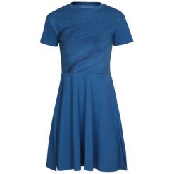 Sukienka damska ALPINE PRO Kateka S. Zielone sukienki Alpine Pro, s, bez wzorów, sportowe, bez kołnierzyka, bez ramiączek, sportowe. Za 171.99 zł.