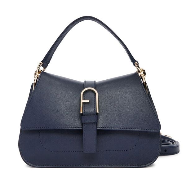 Torebka Furla. Niebieskie torebki klasyczne Furla, bez wzorów, klasyczne, bez dodatków. Za 1,141.99 zł.