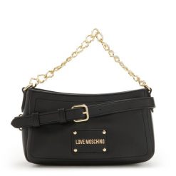 Love Moschino Torebka Love Moschino czarny - sztuczna skóra Torebki 1 ct Damski. Czarne torebki klasyczne Love Moschino, bez wzorów, z materiału, eleganckie, na ramię, bez dodatków. Za 906.99 zł.