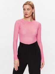 Hugo Bluzka 50489194 Różowy Slim Fit. Czerwone bluzki Hugo, xl, bez wzorów, z syntetyku, bez kołnierzyka, bez ramiączek. Za 279.99 zł.
