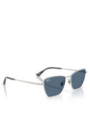 Ray-Ban Okulary przeciwsłoneczne Drea Bio-Based 0RB3783 Srebrny. Szare okulary przeciwsłoneczne Ray-Ban, bez wzorów, metalowe. Za 609.99 zł.