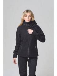 Bench Kurtka polarowa "Funnel" w kolorze czarnym rozmiar: 46. Czarne kurtki Bench, bez wzorów, z polaru, bez kaptura. Za 156.61 zł.