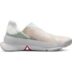 Buty Nike Go FlyEase U CW5883-102 białe. Białe buty treningowe Nike, bez wzorów, z gumy, bez zapięcia. Za 553.67 zł.