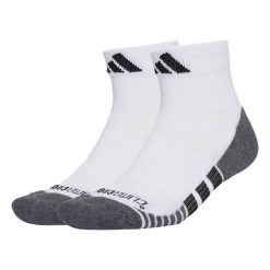 Skarpety Performance CLIMACOOL Cushioned Quarter 3-Pack. Białe skarpetki adidas, bez wzorów, z materiału. Za 64.95 zł.