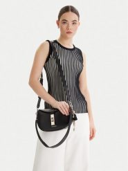 Guess Torebka Brooke HWBG98 97180 Czarny. Czarne torebki klasyczne Guess, z aplikacjami, ze skóry, bez dodatków. Za 589.99 zł.