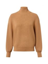 Msch Copenhagen sweter z dzianiny - MSCHMagnea Rachelle Kobiety Sztuczne włókno brązowy, M/L. Brązowe swetry MSCH Copenhagen, l, bez wzorów, z dzianiny, bez ramiączek. Za 179.95 zł.