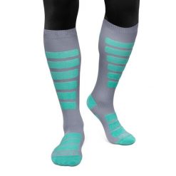 Skarpety do sportów zimowych unisex SIROKO Aoraki. Niebieskie skarpetki SIROKO, bez wzorów, narciarskie. Za 105.00 zł.