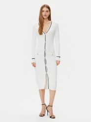 Marciano Guess Sweter 171623 Biały Classic Fit. Białe swetry Marciano Guess, xl, z aplikacjami, z wiskozy, bez ramiączek. Za 525.00 zł.