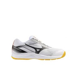 Mizuno Cyclone Speed 5 buty do piłki ręcznej. Białe buty do biegania Mizuno, bez wzorów, bez zapięcia, do biegania. Za 249.99 zł.