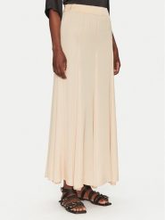 ViCOLO Spódnica maxi TD0004 Beżowy Regular Fit. Brązowe spódnice ViCOLO, s, bez wzorów, z wiskozy, maxi. Za 199.99 zł.