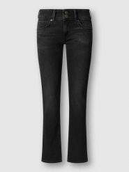 Pepe Jeans Dżinsy "Venus" - Slim fit - w kolorze czarnym rozmiar: W31/L30. Czarne jeansy Pepe Jeans, l, z aplikacjami, z jeansu, klasyczne. Za 210.81 zł.