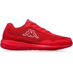 Buty sportowe dla dorosłych Kappa Follow OC. Czerwone buty sportowe lifestyle Kappa, bez wzorów, z materiału, bez zapięcia, trekkingowe. Za 189.00 zł.