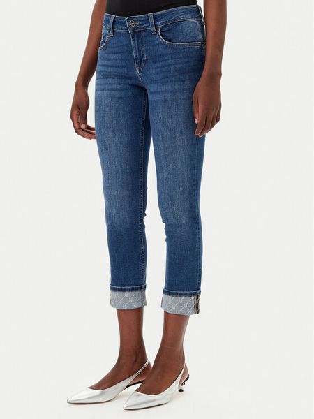 Liu Jo Jeansy UA5006 D4615 Niebieski Skinny Fit. Niebieskie jeansy Liu Jo, bez wzorów, z bawełny. Za 499.99 zł.