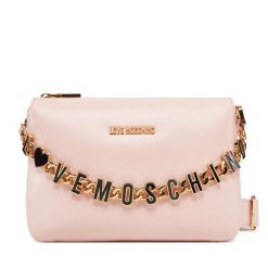 Torebka LOVE MOSCHINO. Czerwone torebki klasyczne Love Moschino, bez wzorów, klasyczne, bez dodatków. Za 579.99 zł.
