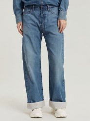 G-Star Dżinsy - Comfort fit - w kolorze niebieskim rozmiar: W26/L30. Niebieskie jeansy G-Star, l, z aplikacjami, z bawełny, klasyczne, z podwyższonym stanem. Za 294.95 zł.