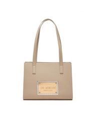 LOVE MOSCHINO Torebka JC4356PP0IK1211A Écru. Torebki klasyczne Love Moschino, bez wzorów, ze skóry, bez dodatków. Za 1,349.00 zł.