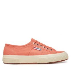 Tenisówki Superga. Brązowe trampki Superga, bez wzorów, bez zapięcia. Za 199.99 zł.