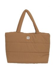 MOSS COPENHAGEN Shopper bag w kolorze jasnobrązowym - 54 x 32 cm rozmiar: onesize. Brązowe shopper bag Moss Copenhagen, bez wzorów, z materiału, na ramię, bez dodatków. Za 172.08 zł.