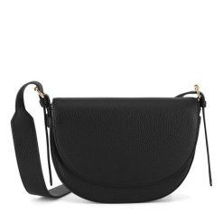 Torebka DeeZee. Czarne listonoszki DeeZee, bez wzorów, bez dodatków. Za 129.99 zł.